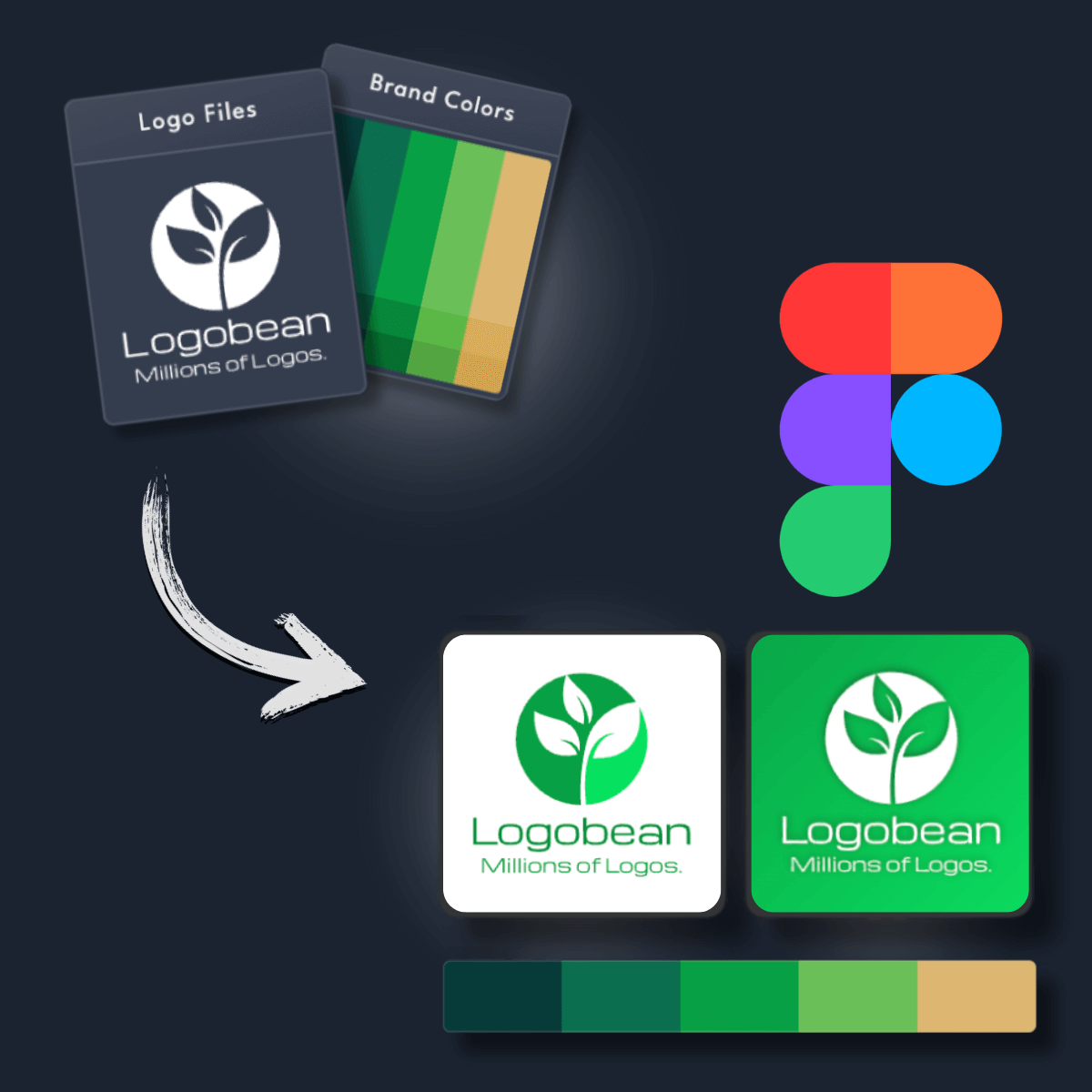 Figma Logo Maker Upload Logo Logobean