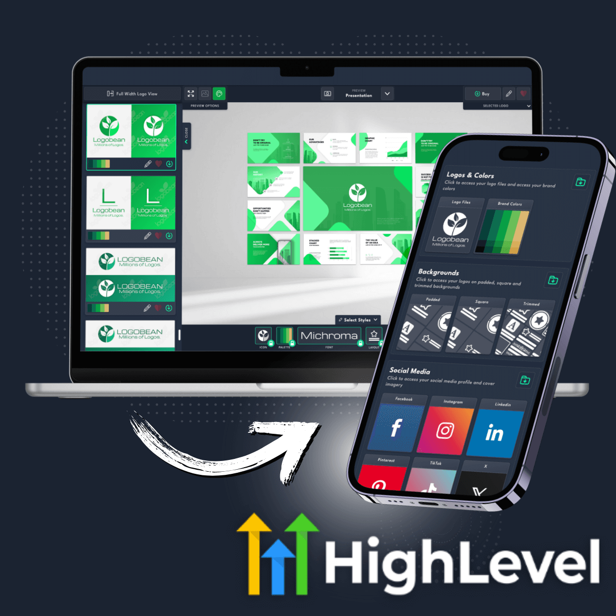 HighLevel Agency Logo Maker Logobean