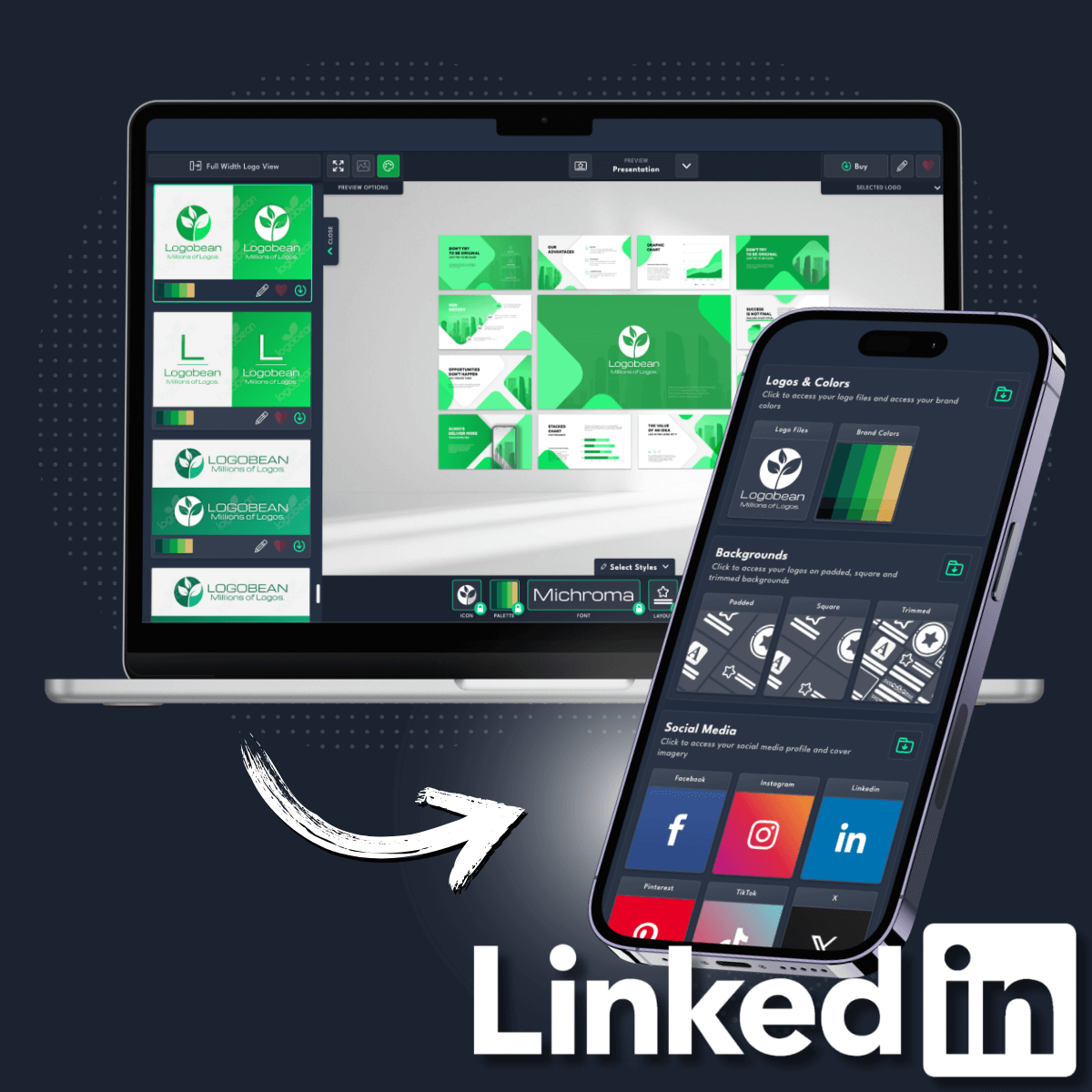 Linkedin Logo Maker - Logobean