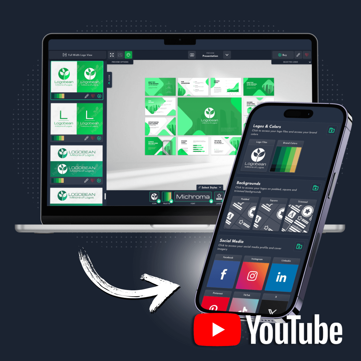 Youtube Logo Maker - Logobean