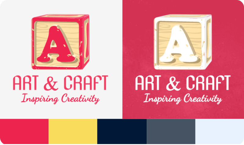 example Art & Craft logo 1