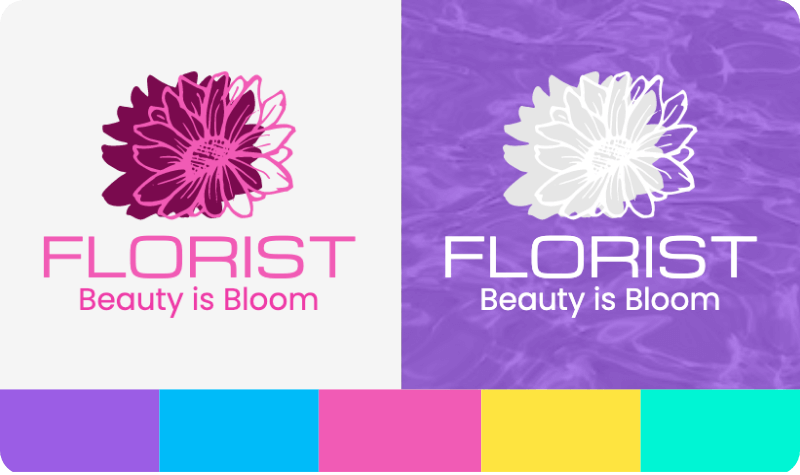 example Floral logo 1