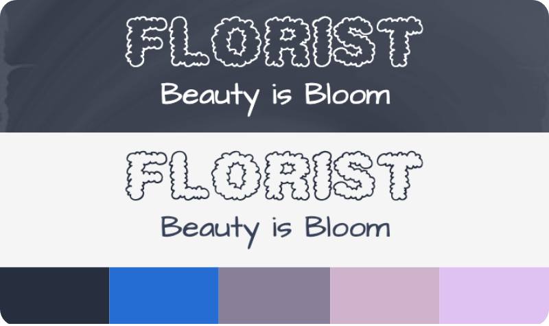 example Floral logo 2