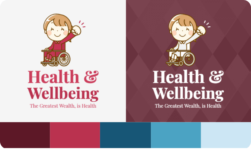 example Health & Wellbeing logo 3