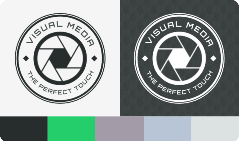 example Visual Media logo 3